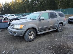 Toyota Sequoia salvage cars for sale: 2004 Toyota Sequoia Limited