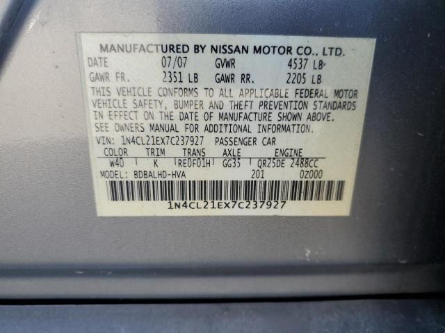 2007 Nissan Altima Hybrid