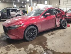 Salvage cars for sale at Blaine, MN auction: 2021 Mazda 3 Premium