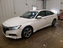 Salvage cars for sale at Franklin, WI auction: 2018 Honda Accord EX