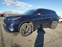 Salvage cars for sale at North Las Vegas, NV auction: 2022 Toyota Highlander XLE