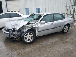 Salvage cars for sale at Montgomery, AL auction: 2003 Chevrolet Impala LS