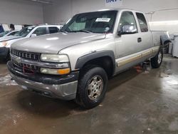 Chevrolet salvage cars for sale: 2002 Chevrolet Silverado K1500