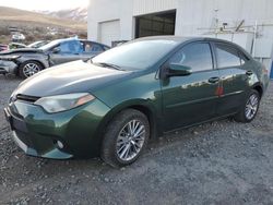 Vehiculos salvage en venta de Copart Reno, NV: 2014 Toyota Corolla L