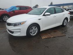 KIA Optima salvage cars for sale: 2016 KIA Optima LX