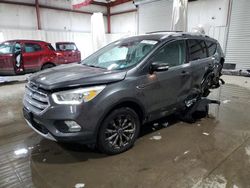 Ford Escape salvage cars for sale: 2017 Ford Escape Titanium