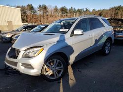 2013 Mercedes-Benz ML 350 4matic en venta en Exeter, RI