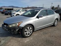 Salvage cars for sale at Sun Valley, CA auction: 2009 Honda Accord EX