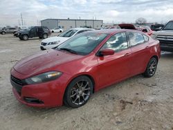 Salvage cars for sale from Copart Haslet, TX: 2013 Dodge Dart SXT