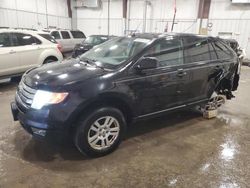 Salvage cars for sale at Franklin, WI auction: 2007 Ford Edge SEL