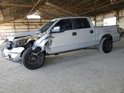 Carros salvage sin ofertas aún a la venta en subasta: 2013 Ford F150 Supercrew