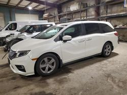 Salvage cars for sale at Eldridge, IA auction: 2018 Honda Odyssey EXL