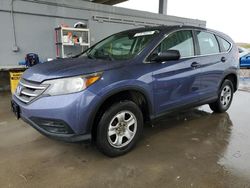 Salvage cars for sale from Copart West Palm Beach, FL: 2013 Honda CR-V LX