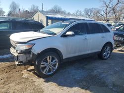 Salvage cars for sale at Wichita, KS auction: 2013 Ford Edge Limited