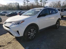 Salvage cars for sale at Augusta, GA auction: 2018 Toyota Rav4 LE