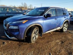 Salvage cars for sale at Chicago Heights, IL auction: 2021 Nissan Rogue Platinum