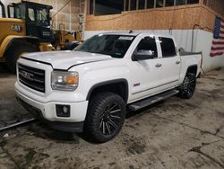 Salvage trucks for sale at Anchorage, AK auction: 2014 GMC Sierra K1500 SLT