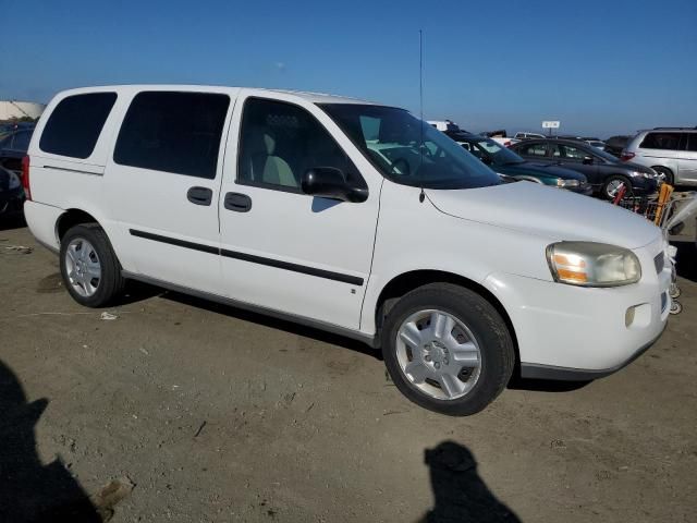 2008 Chevrolet Uplander Incomplete