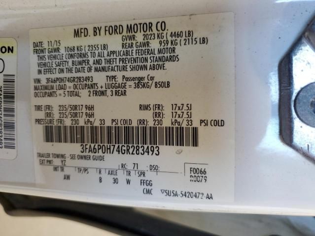 2016 Ford Fusion SE