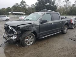 Salvage cars for sale at Savannah, GA auction: 2019 Ford F150 Supercrew