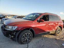 Salvage cars for sale at West Palm Beach, FL auction: 2021 Volkswagen Tiguan SE