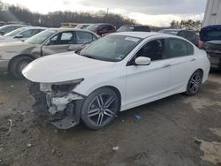 Salvage cars for sale at Windsor, NJ auction: 2017 Honda Accord Sport