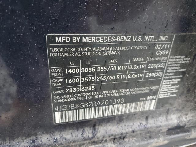 2011 Mercedes-Benz ML 350 4matic