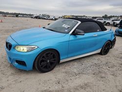 Salvage cars for sale at Houston, TX auction: 2017 BMW M240I