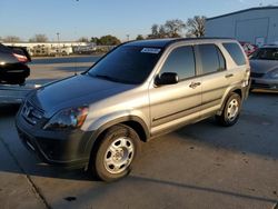 Salvage cars for sale at Sacramento, CA auction: 2006 Honda CR-V LX