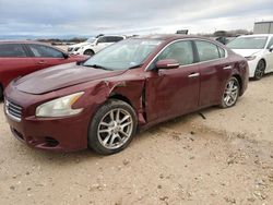 Carros salvage a la venta en subasta: 2009 Nissan Maxima S