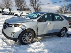 Salvage cars for sale at Moraine, OH auction: 2018 Chevrolet Equinox LS