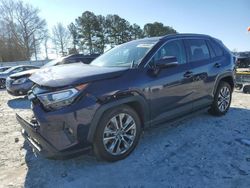 Salvage cars for sale at Loganville, GA auction: 2021 Toyota Rav4 XLE Premium