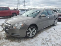 Salvage cars for sale from Copart Elgin, IL: 2012 Chevrolet Malibu 2LT