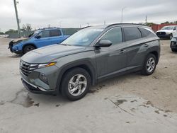 Salvage cars for sale at Homestead, FL auction: 2022 Hyundai Tucson SEL