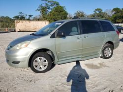 Salvage cars for sale at Fort Pierce, FL auction: 2006 Toyota Sienna CE