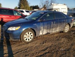 Toyota Camry Hybrid salvage cars for sale: 2008 Toyota Camry Hybrid