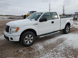 Salvage cars for sale at Colorado Springs, CO auction: 2012 Ford F150 Super Cab