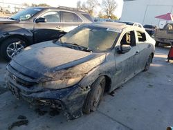 Salvage cars for sale at Sacramento, CA auction: 2018 Honda Civic EX