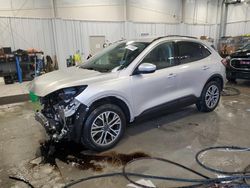 Salvage cars for sale at Wayland, MI auction: 2020 Ford Escape SEL