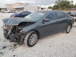 Toyota Camry Base salvage cars for sale: 2012 Toyota Camry Base