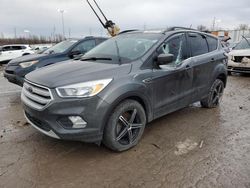 Salvage SUVs for sale at auction: 2018 Ford Escape SE