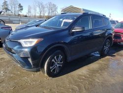 Salvage cars for sale at Spartanburg, SC auction: 2018 Toyota Rav4 LE