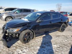 Nissan salvage cars for sale: 2020 Nissan Sentra SR