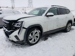 Carros salvage a la venta en subasta: 2021 Volkswagen Atlas SE