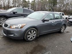 Salvage cars for sale at Austell, GA auction: 2009 Honda Accord EXL