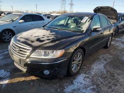 Salvage cars for sale at Elgin, IL auction: 2011 Hyundai Azera GLS