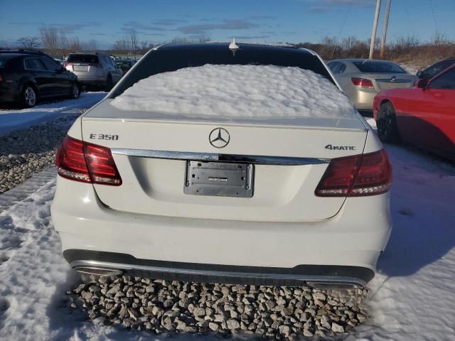 2014 Mercedes-Benz E 350 4matic