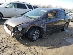 Salvage cars for sale at Louisville, KY auction: 2010 Honda Civic EX