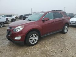 Salvage cars for sale at Temple, TX auction: 2017 Chevrolet Equinox LT