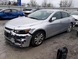 Carros salvage para piezas a la venta en subasta: 2018 Chevrolet Malibu LT